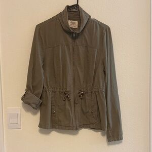 Ashley By 26 International Olive Utility Jacket
